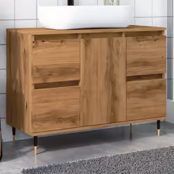 Cette armoire de salle de bain est censée être un excellent supplément à votre salle de bain, ce qui lui donne une apparence  ...