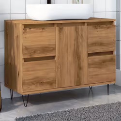 Cette armoire de salle de bain est censée être un excellent supplément à votre salle de bain, ce qui lui donne une apparence  ...