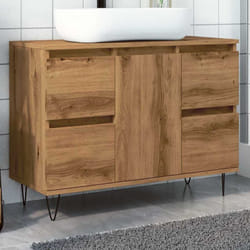 Vidaxl - Armoire de salle de bain chêne artisanal bois d'ingénierie