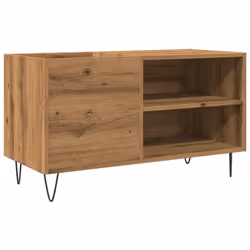 Rangez et exposez vos disques vinyles avec ce meuble à disques pratique et classique. Matériau stable et durable : le bois d' ...