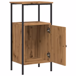 VidaXL 857249 Table de nuit et table de chevet Chêne - Vue supplémentaire 4