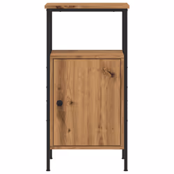 VidaXL 857249 Table de nuit et table de chevet Chêne - Vue supplémentaire 5