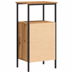VidaXL 857249 Table de nuit et table de chevet Chêne - Vue supplémentaire 7