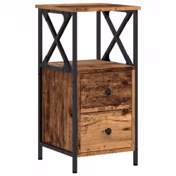 VidaXL 857250, Bois, Métal, Bois, 340 mm, 355 mm, 700 mm, 1 pièce(s)