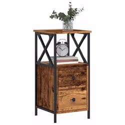 VidaXL 857251 Table de nuit et table de chevet Bois