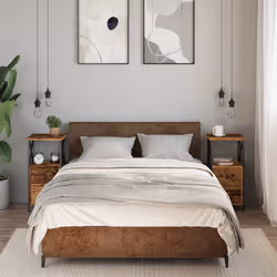 VidaXL 857251 Table de nuit et table de chevet Bois