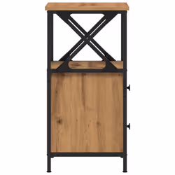 VidaXL 857253 Table de nuit et table de chevet Chêne - Vue supplémentaire 6