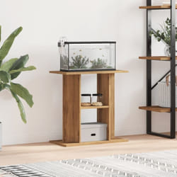 Vidaxl - Support d'aquarium chêne marron 60x30x60 cm bois d'ingénierie