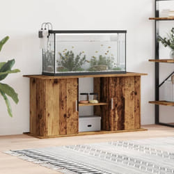 Support pour aquarium vieux bois 121x41x58 cm bois d'ingénierie Vidaxl