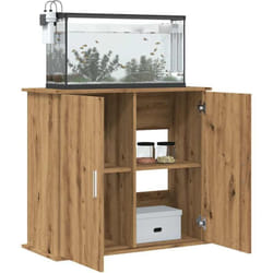 Vidaxl - Support d'aquarium chêne artisanal 81x36x73 cm bois ingénierie