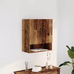 Cette armoire murale est conçue pour être une extension décorative et pratique de votre décoration intérieure. Matériau durab ...