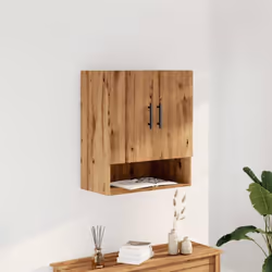 Cette armoire murale est conçue pour être une extension décorative et pratique de votre décoration intérieure. Matériau durab ...