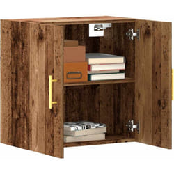 Armoire murale vieux bois 60x31x60 cm bois d'ingénierie Vidaxl