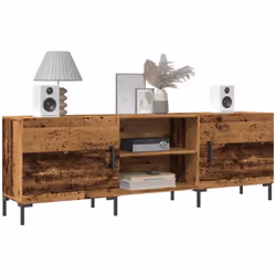 Ce meuble de télévision robuste est certainement conçu pour être un point de mire de votre pièce avec un design tendance mais ...