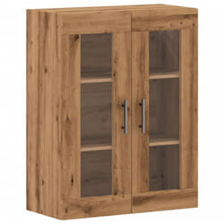 Buffet chêne artisanal 69,5x34x90 cm bois d'ingénierie Vidaxl