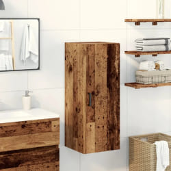 vidaXL Armoire murale - Vieux Bois