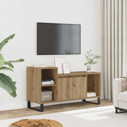 Vidaxl - Meuble tv chêne artisanal 100x35x55 cm bois d'ingénierie