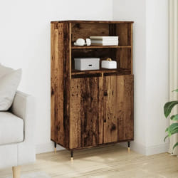 vidaXL Buffet haut 60x36x110 cm - Vieux bois