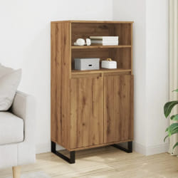vidaXL Buffet haut - Chêne artisanal