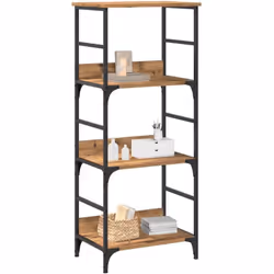 Cette armoire à livres, au design épuré et classique, se veut un supplément décoratif et pratique à votre décoration intérieu ...