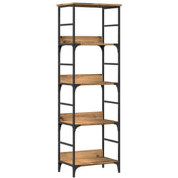 Bibliothèque chêne artisanal 50x33x153 cm bois d'ingénierie Vidaxl