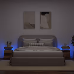 D'un design élégant, ces tables de chevet s’intègrent facilement dans votre chambre ou votre salon et ajoutent un charme inte ...