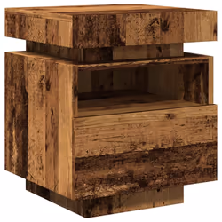 VidaXL 857659 Table de nuit et table de chevet Bois - Vue supplémentaire 5