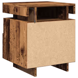 VidaXL 857659 Table de nuit et table de chevet Bois - Vue supplémentaire 8