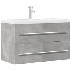 Armoire de lavabo chêne artisanal 80x38,5x48 cm bois ingénierie Vidaxl