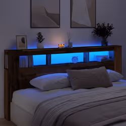 Cette tête de lit à LED classique, au design élégant, donne à votre cadre de lit une touche de modernité étonnante et convien ...
