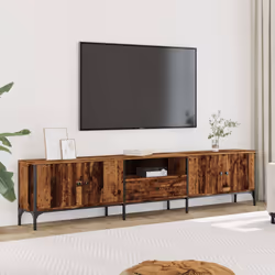 VidaXL 857696 Support TV et centre de divertissement
