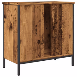 VidaXL 857698 miroir de salle de bain et armoire de rangement pour évier - Vue supplémentaire 6