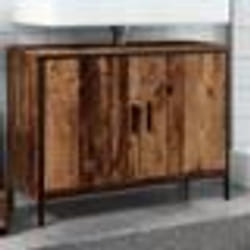 VidaXL 857700 miroir de salle de bain et armoire de rangement pour évier