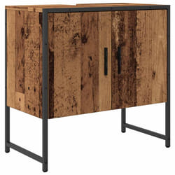 VidaXL 857702 miroir de salle de bain et armoire de rangement pour évier