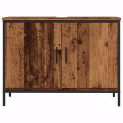 VidaXL 857702 miroir de salle de bain et armoire de rangement pour évier - Vue supplémentaire 4