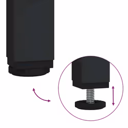 VidaXL 857702 miroir de salle de bain et armoire de rangement pour évier - Vue supplémentaire 8