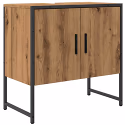 Ce meuble lavabo de salle de bain est un excellent supplément à votre salle de bain, ce qui lui donne une apparence ordonnée  ...