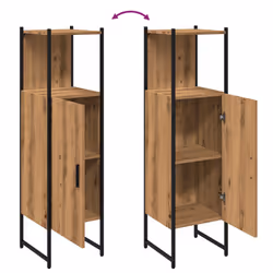 VidaXL 857707 miroir de salle de bain et armoire de rangement pour évier - Vue supplémentaire 8
