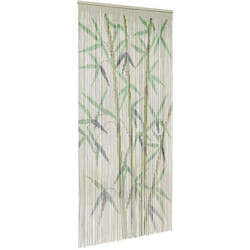 Rideau anti-insectes imprimé 100x220 cm bambou Vidaxl