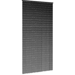 Rideau anti-insectes gris foncé 90x220 cm bambou Vidaxl