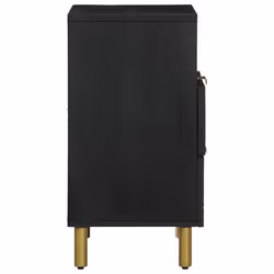 VidaXL 4017658 Table de nuit et table de chevet Noir - Vue supplémentaire 4