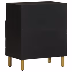 VidaXL 4017658 Table de nuit et table de chevet Noir - Vue supplémentaire 5