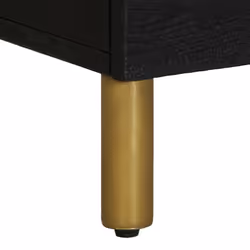 VidaXL 4017658 Table de nuit et table de chevet Noir - Vue supplémentaire 8