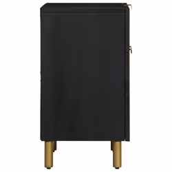 VidaXL 4017659 Table de nuit et table de chevet Noir - Vue supplémentaire 4