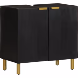 Ce meuble lavabo de salle de bain est un excellent supplément à votre salle de bain, ce qui lui donne une apparence ordonnée  ...