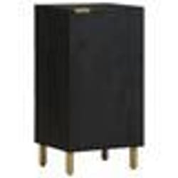 vidaXL Buffet noir 40x33x75 cm bois dingénierie meuble de rangement meuble de rangement de cuisine meuble de rangement 4017672