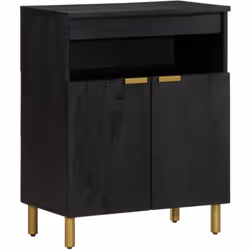 Ce buffet offre à la fois un attrait décoratif et un rangement pratique, ce qui en fait un complément idéal pour votre maison ...