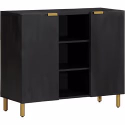 Ce buffet offre à la fois un attrait décoratif et un rangement pratique, ce qui en fait un complément idéal pour votre maison ...