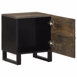 VidaXL 4017680 Table de nuit et table de chevet Noir