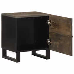 VidaXL 4017681 Table de nuit et table de chevet Noir